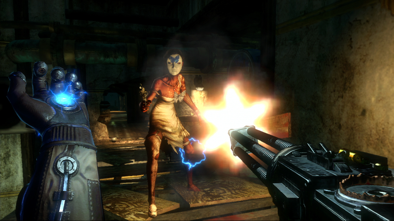 Illustration for article titled BioShock 2 Screenshots Omit Blue Skies, Blue Oceans